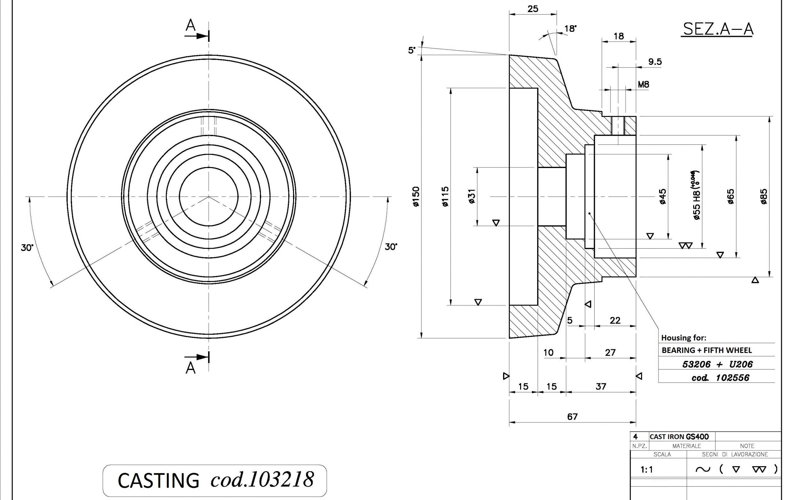 drawing lit foundry processes development cast iron